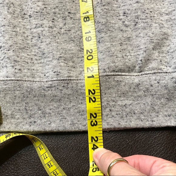 Victoria’s Secret PINK Bling Rose Lace-Up Pullover Hoodie with Sequin Sleeves - Picture 13 of 14